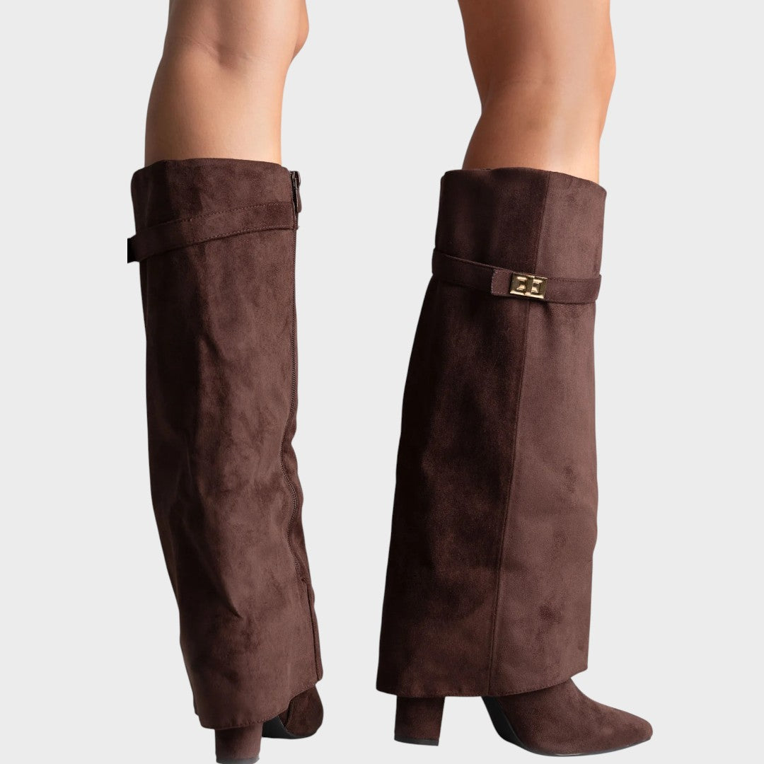 Dalia | Botas de Caña Alta de Ante
