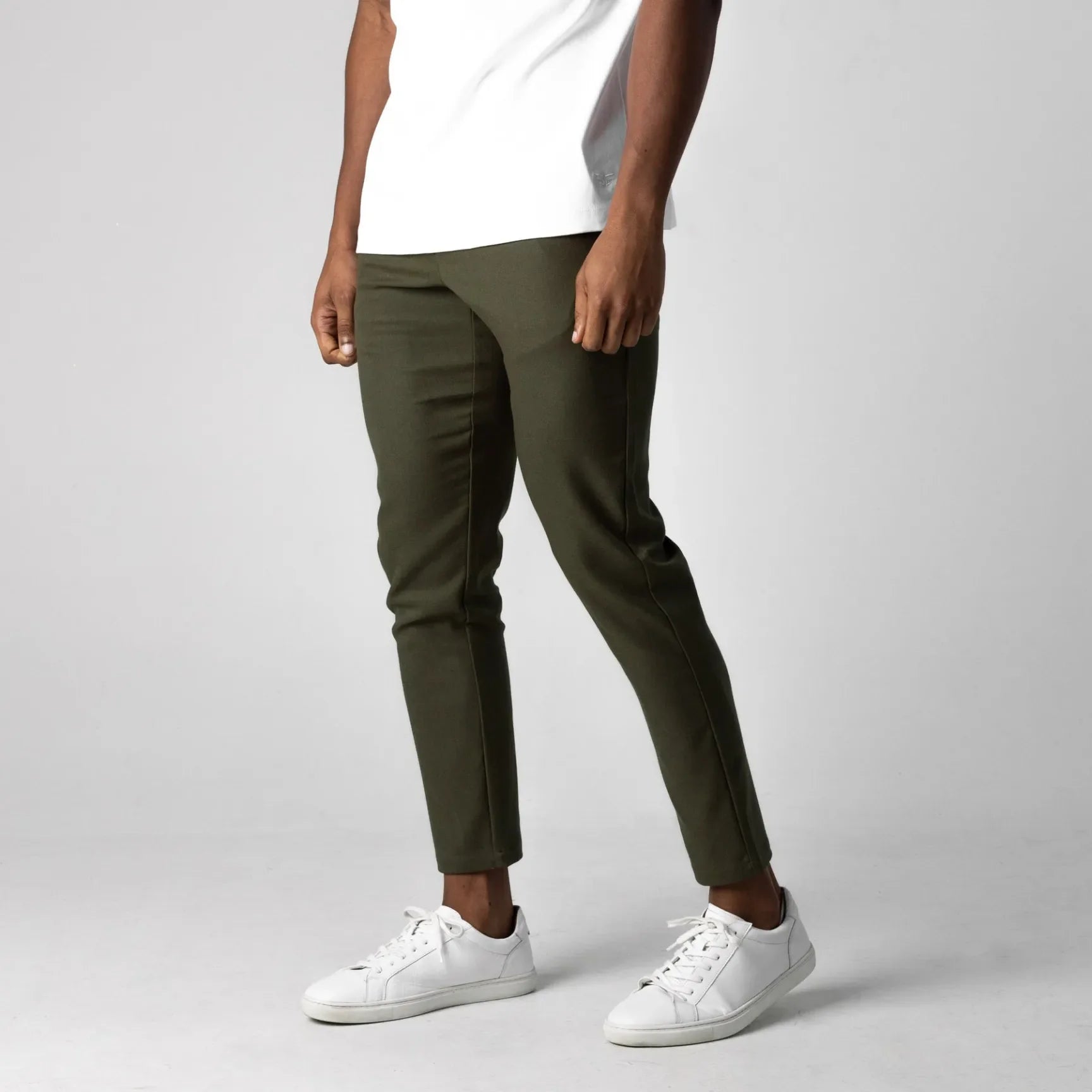 Chino Elástico Premium Verde