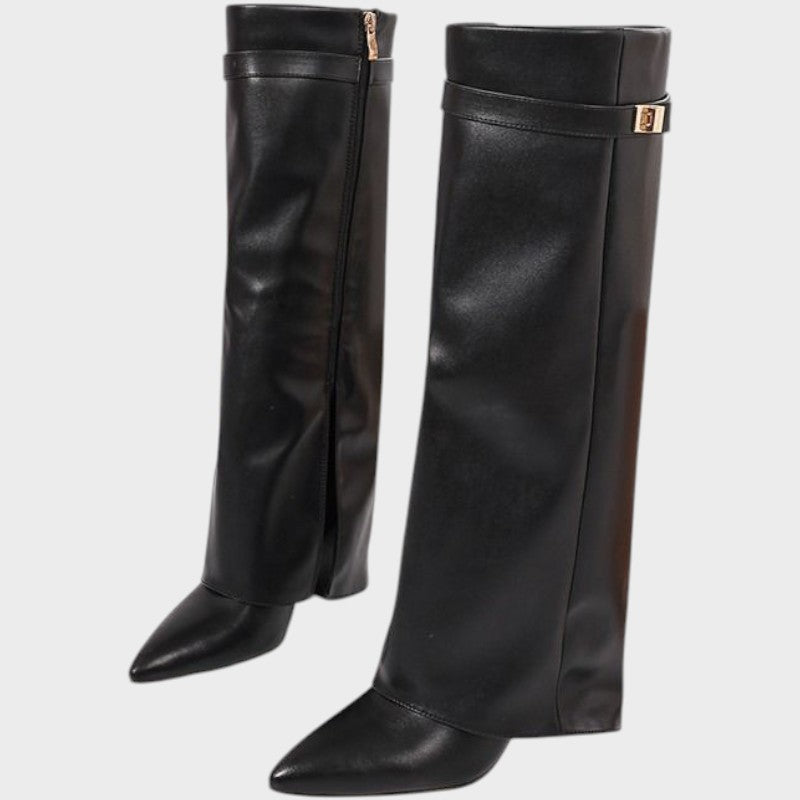 Siena |  Botas de Caña Alta de Cuero