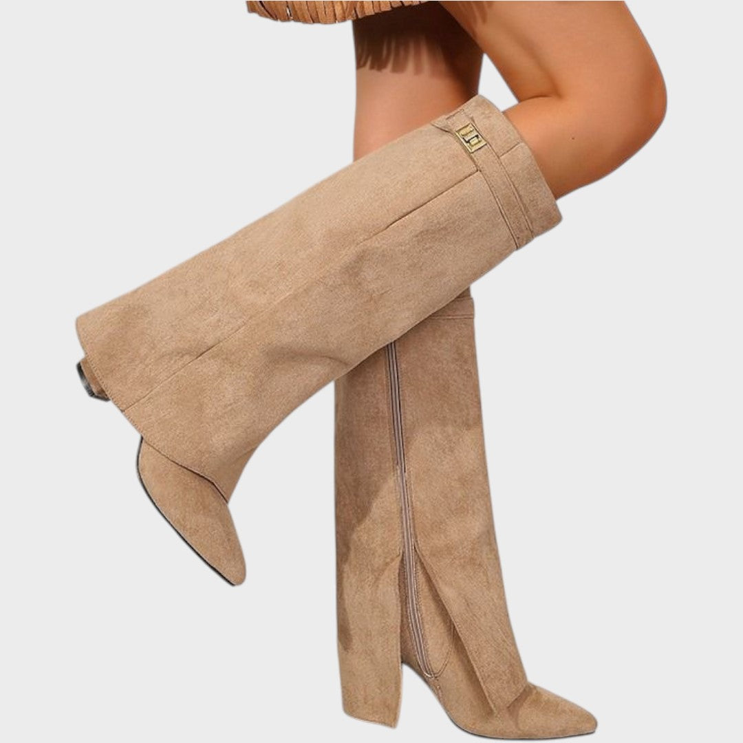 Luisa | Botas de Caña Alta de Ante