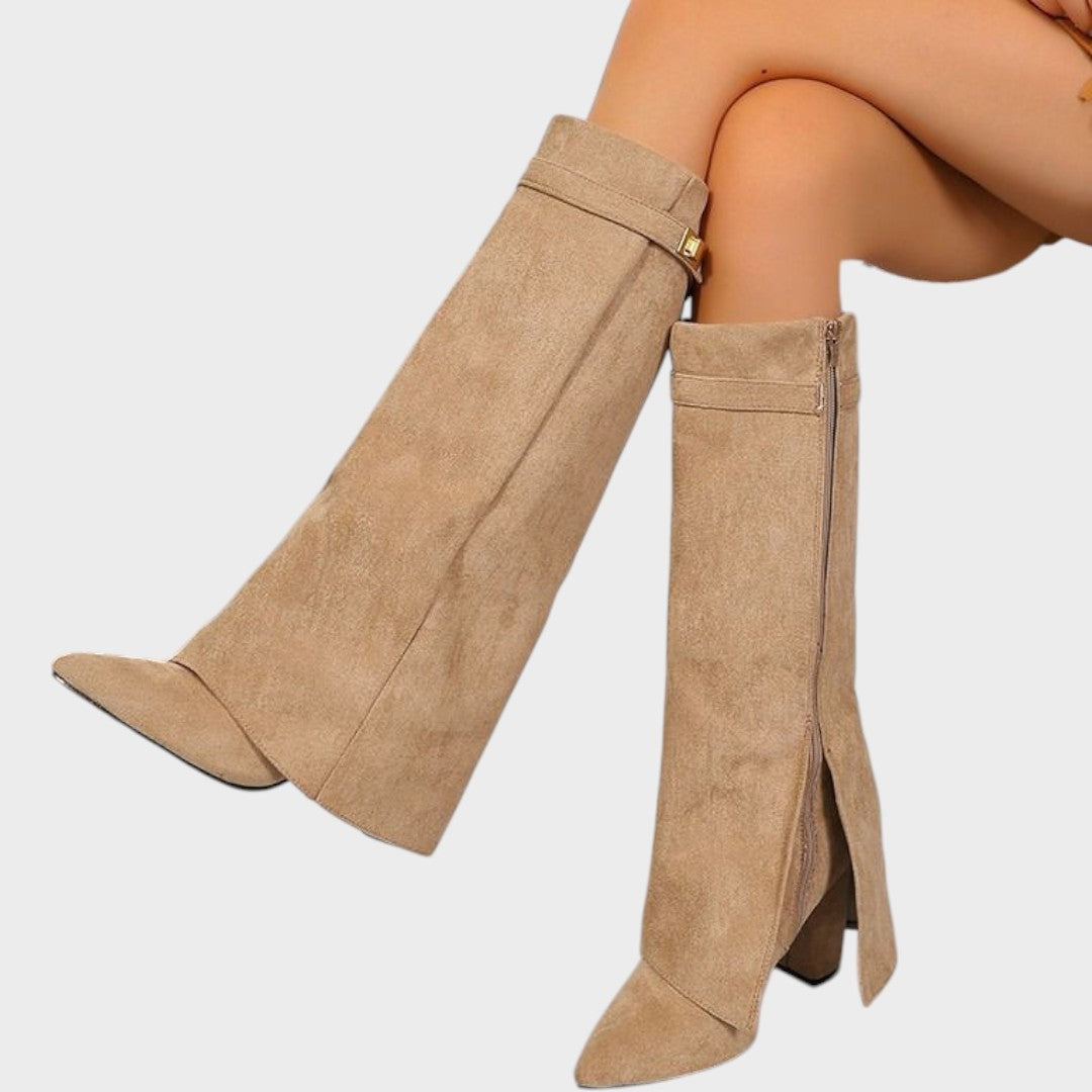 Luisa | Botas de Caña Alta de Ante