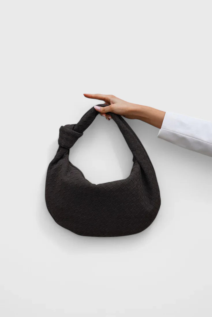 Lilly | Bolso Mediano Woven con Detalle de Nudo