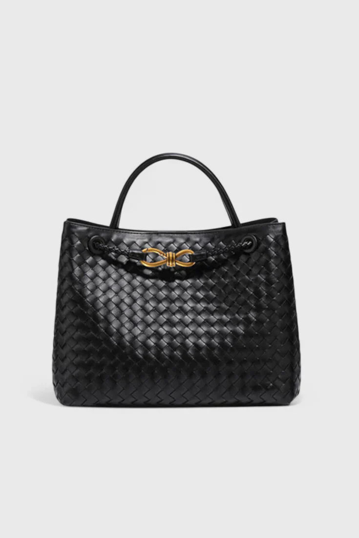 Bolsa Diaria Tejida Índigo