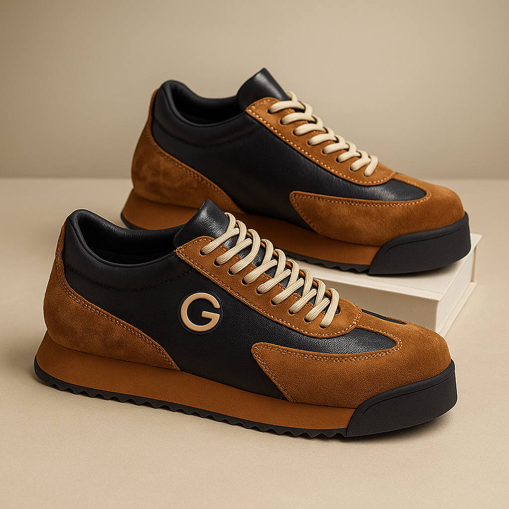 Galileo | Zapatos de piel elegantes Camell