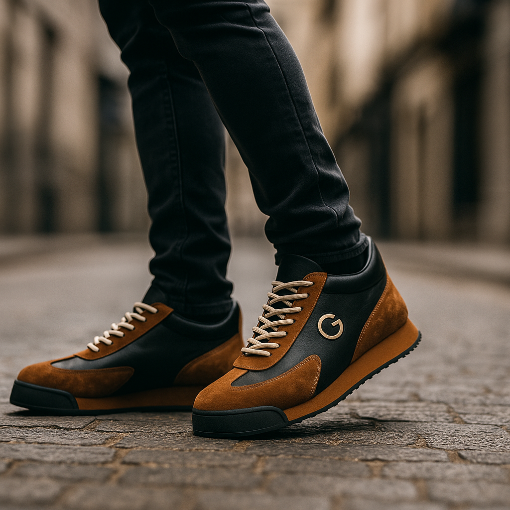 Galileo | Zapatos de piel elegantes Camell