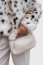 Sage Bolso Satchel Mini Woven