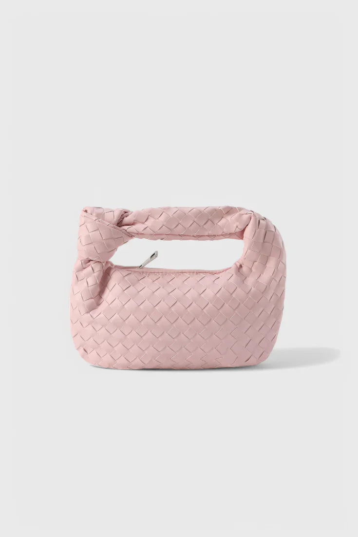 Sage Bolso Satchel Mini Woven