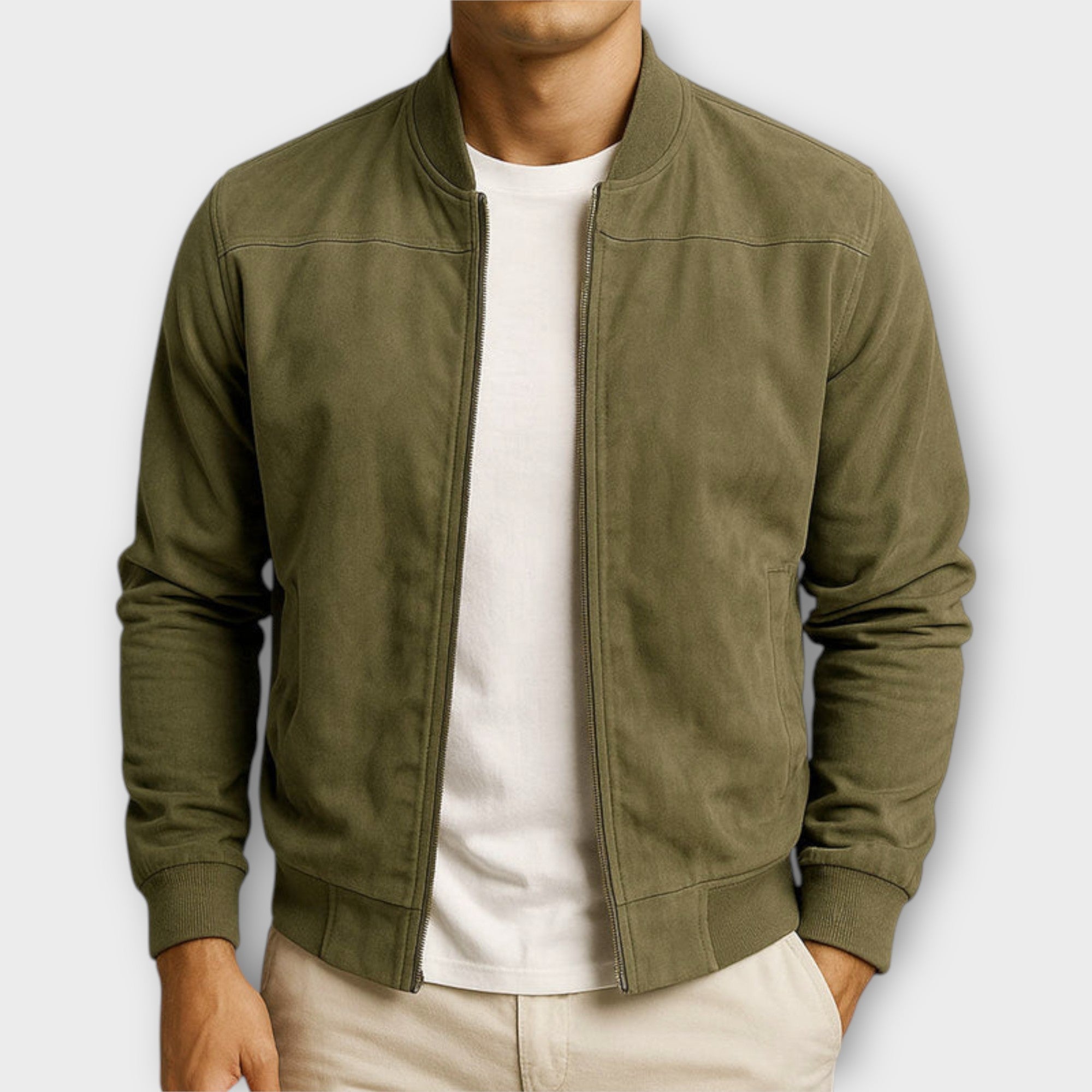 Lorenzo | Chaqueta Bomber de Ante