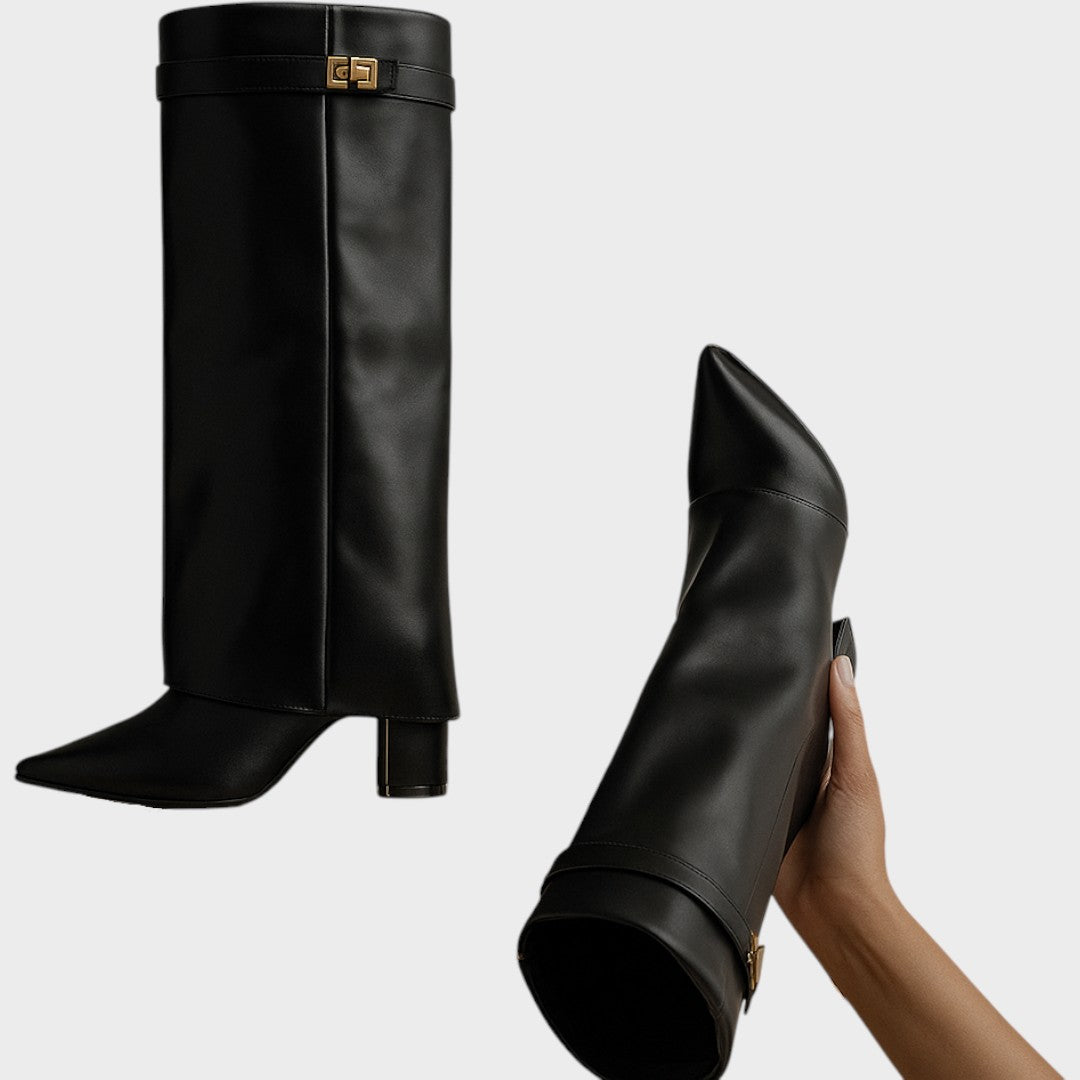 Siena |  Botas de Caña Alta de Cuero