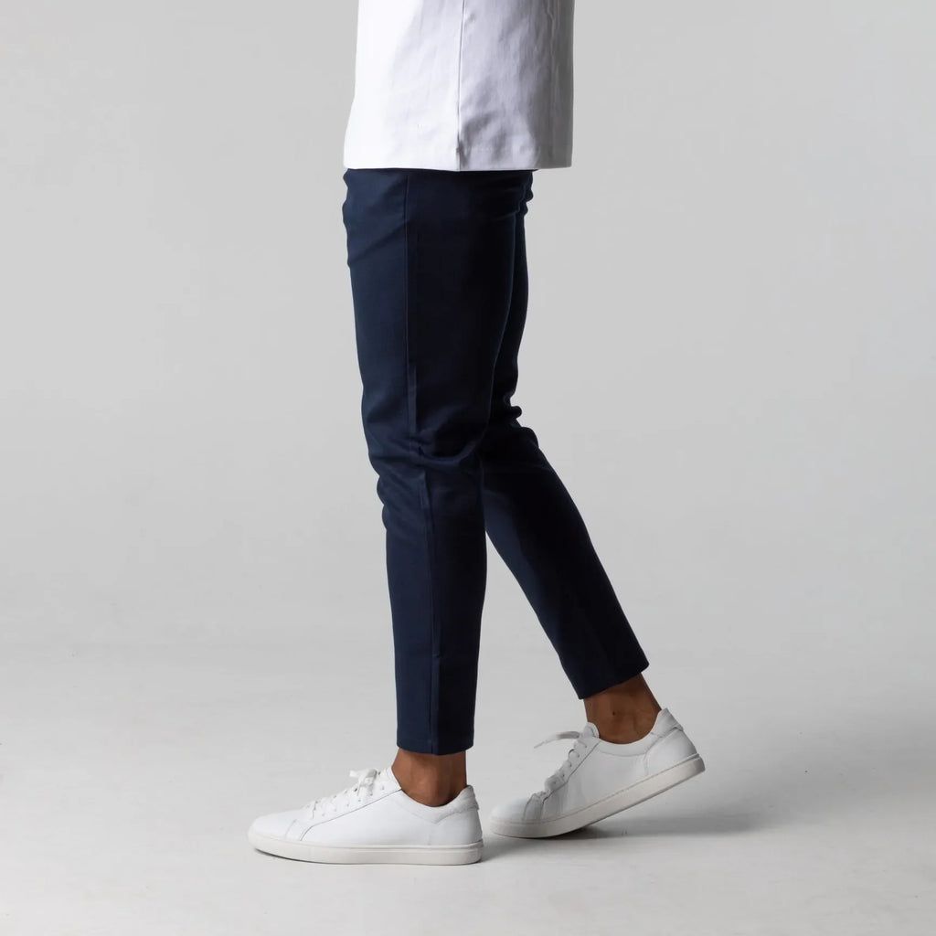 Chino Elástico Premium Azul