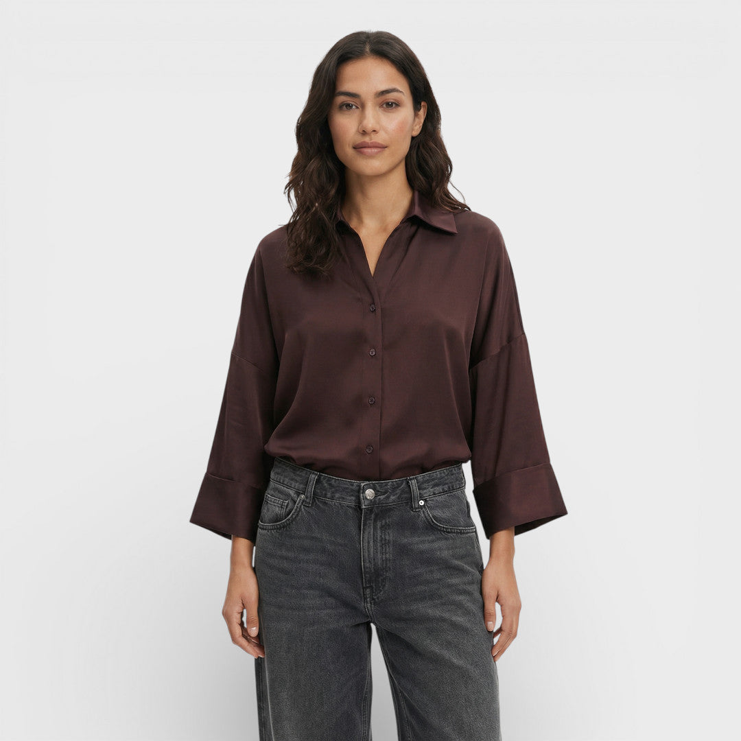 Chiara | Camisa Mujer Manga Ancha