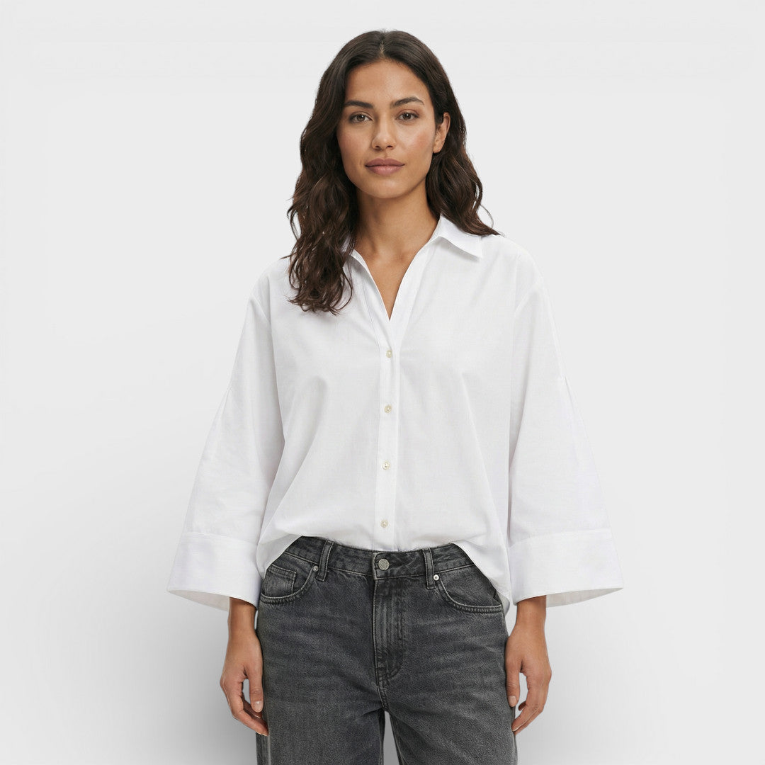 Chiara | Camisa Mujer Manga Ancha
