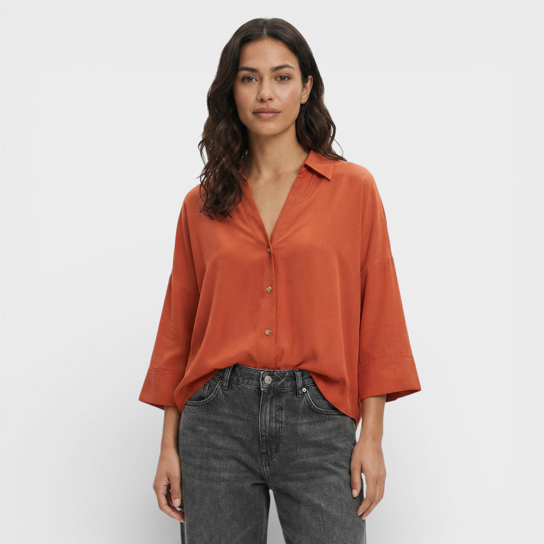 Chiara | Camisa Mujer Manga Ancha