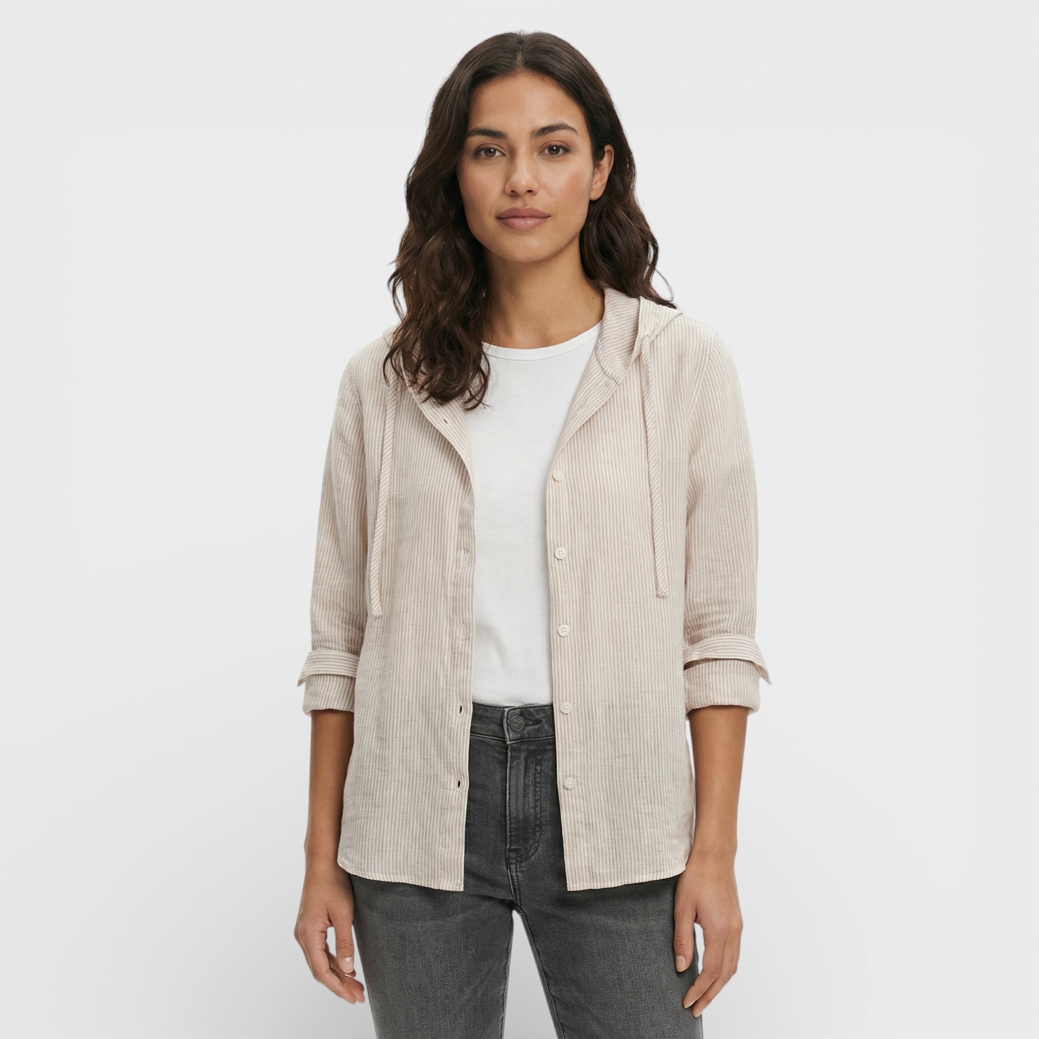 Elena | Blusa Holgada Con Capucha Mujer
