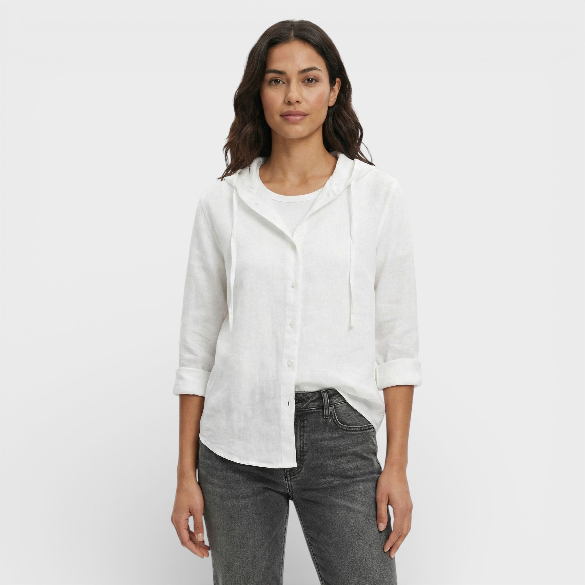 Elena | Blusa Holgada Con Capucha Mujer