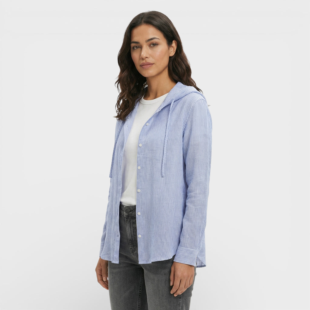 Elena | Blusa Holgada Con Capucha Mujer
